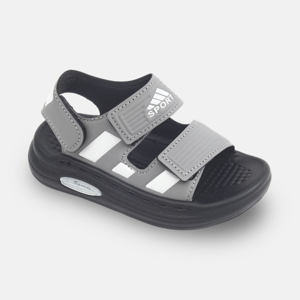 BOY SANDAL GREY & BLACK SPORT