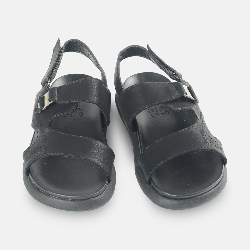 BOY SANDAL BLACK SOFT BASE
