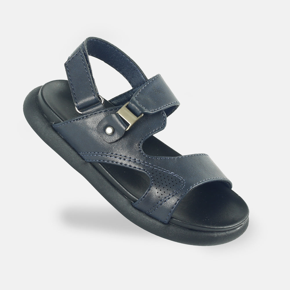 BOY SANDAL NAVY SOFT BASE