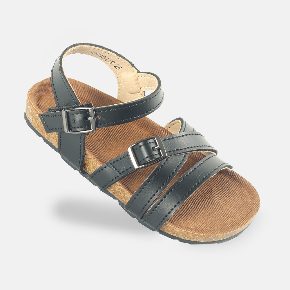 BOY SANDAL BLACK STRAP