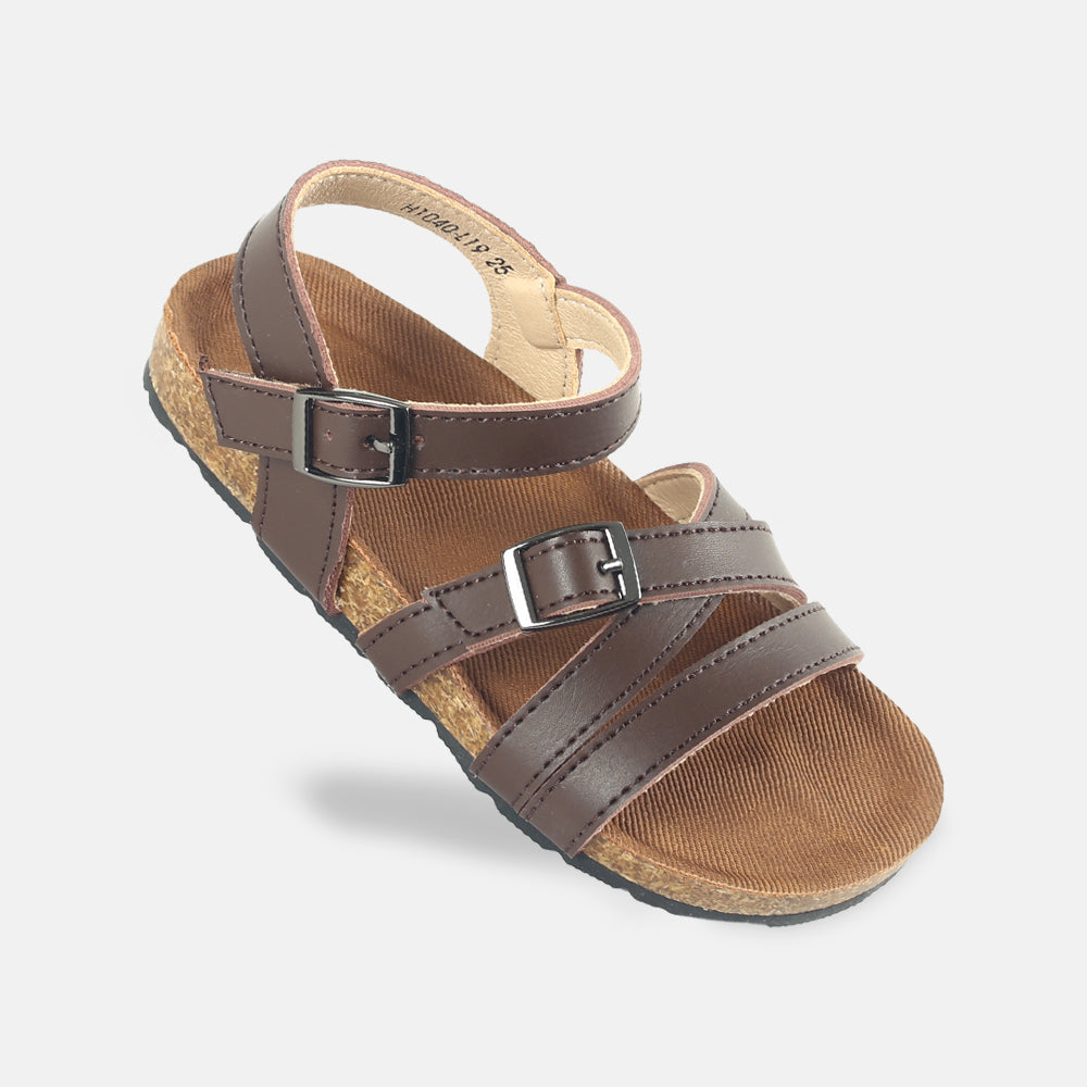 BOY SANDAL BROWN STRAP