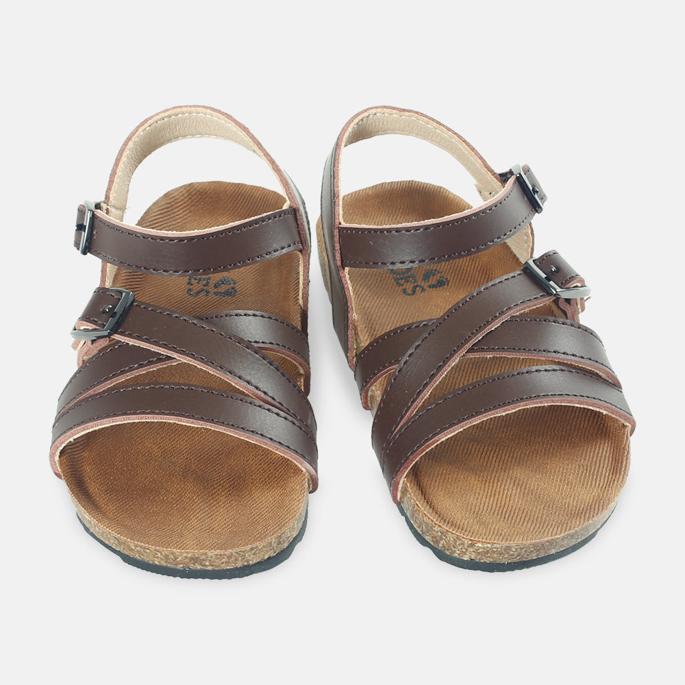BOY SANDAL BROWN STRAP