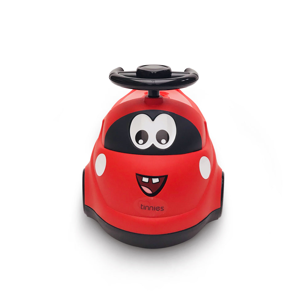 TINNIES BABY DRIVER POTTY CHAIR-RED