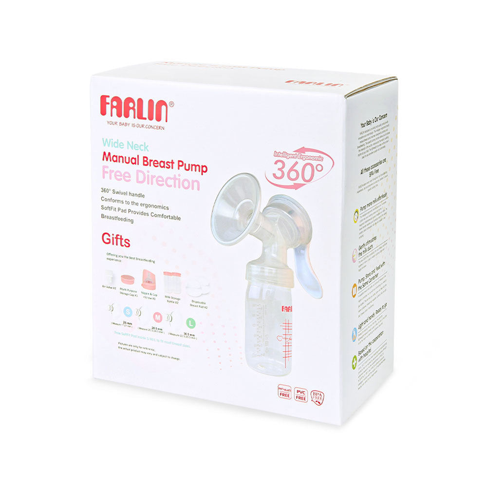 MANUAL BREAST PUMP WN FREE DIRECTION