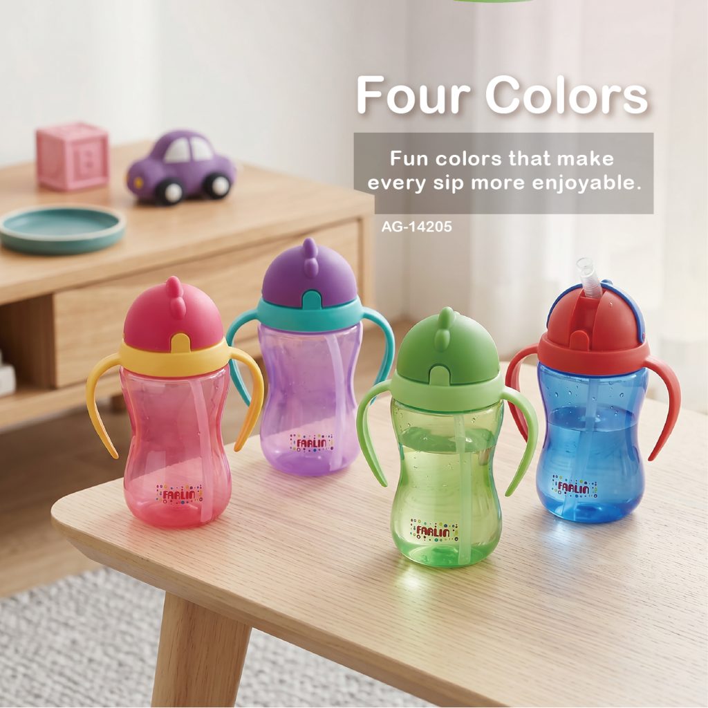 Farlin Sipper Cup With Handle Blue - 270ml