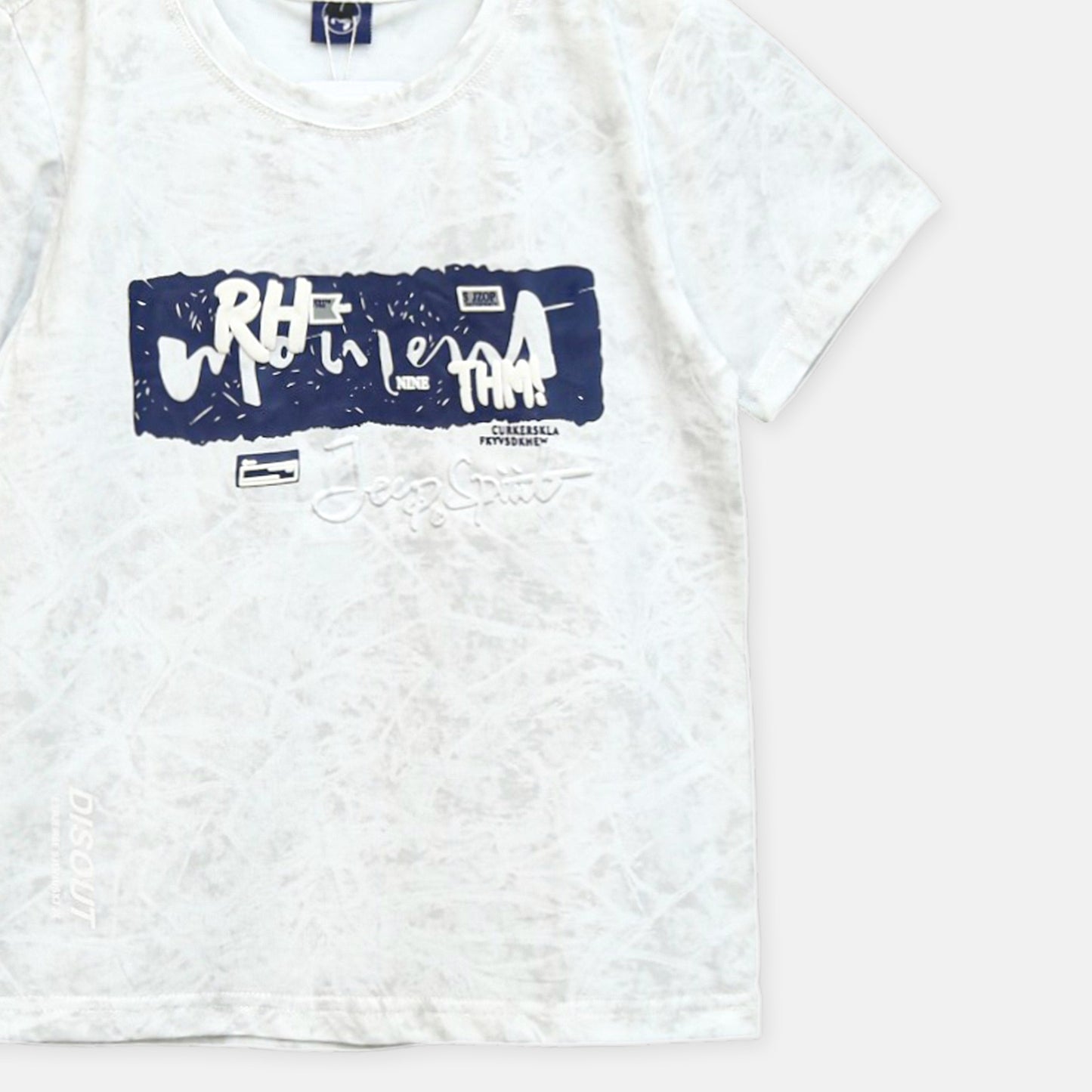 White Rhythm Graphic Tee