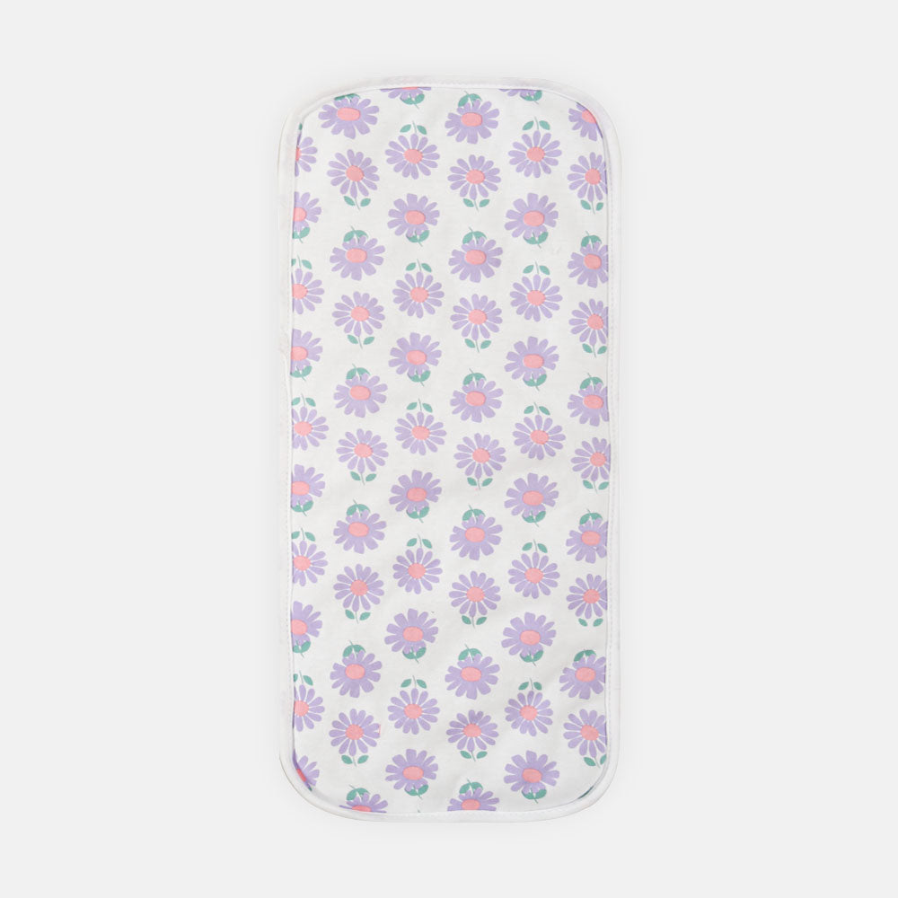 BURP CLOTH PK-3 FLORAL BURP CLOTH