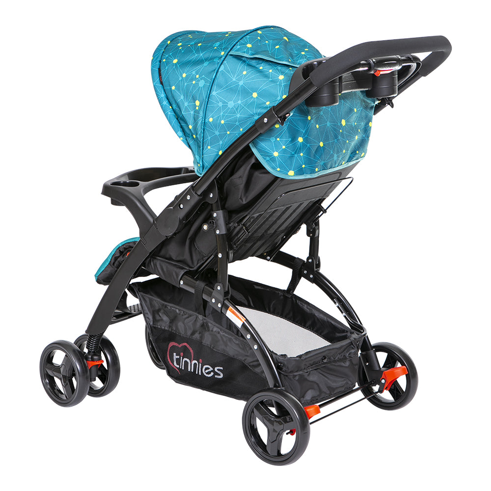 BABY STROLLER REVERSIBLE HANDLE-ACID BLUE