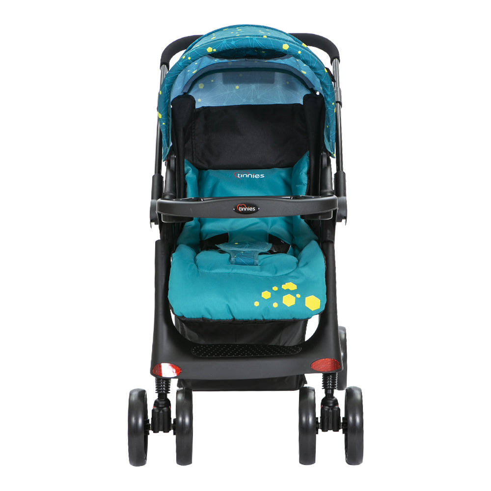 BABY STROLLER REVERSIBLE HANDLE-ACID BLUE