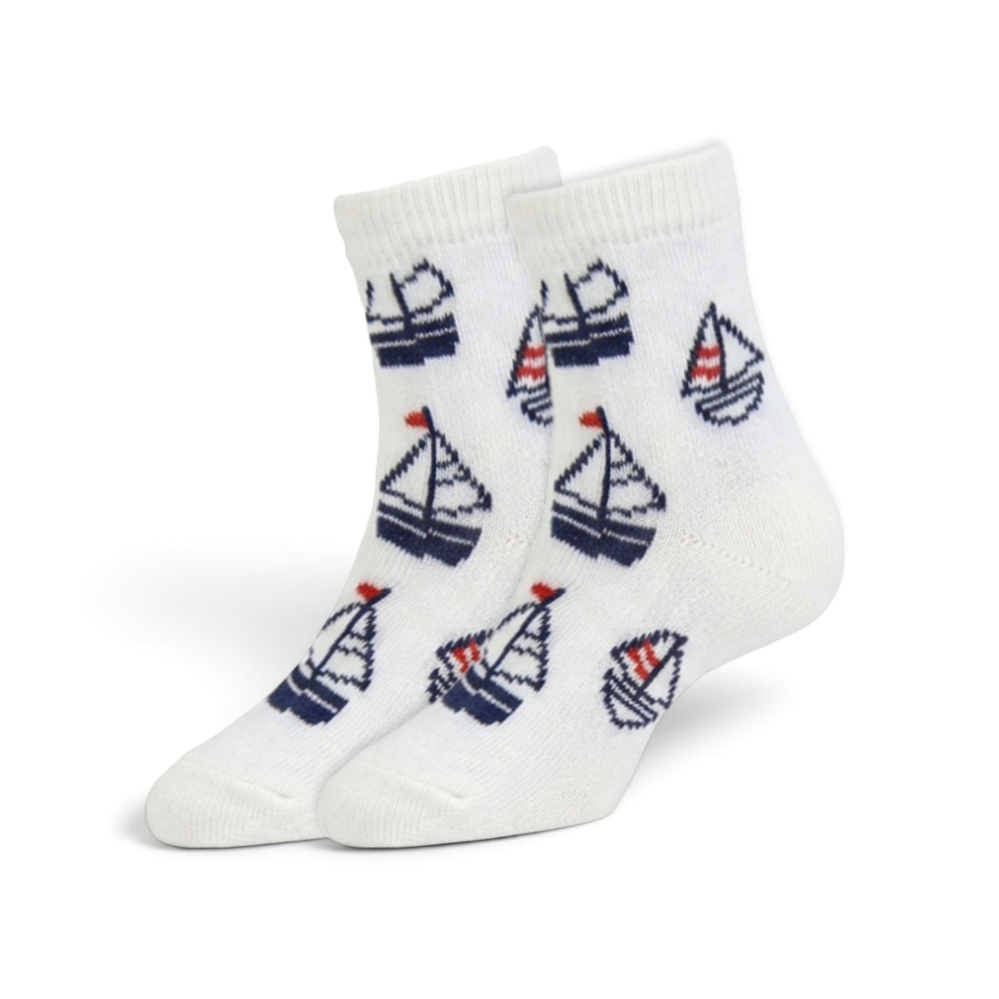 MILLIE & TILLIS SAILBOAT & LITTLE DUDE BOY SOCKS PK-3