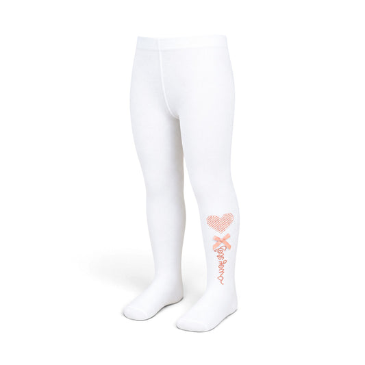 LEGGINGS LOVE YOU HEART WHITE