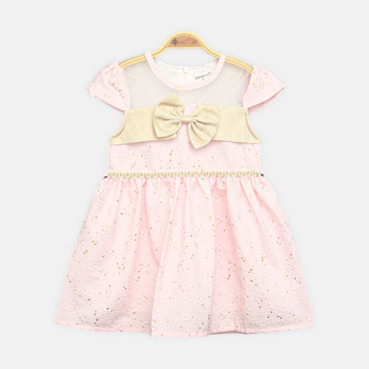 Pink Gold Glitter Frock