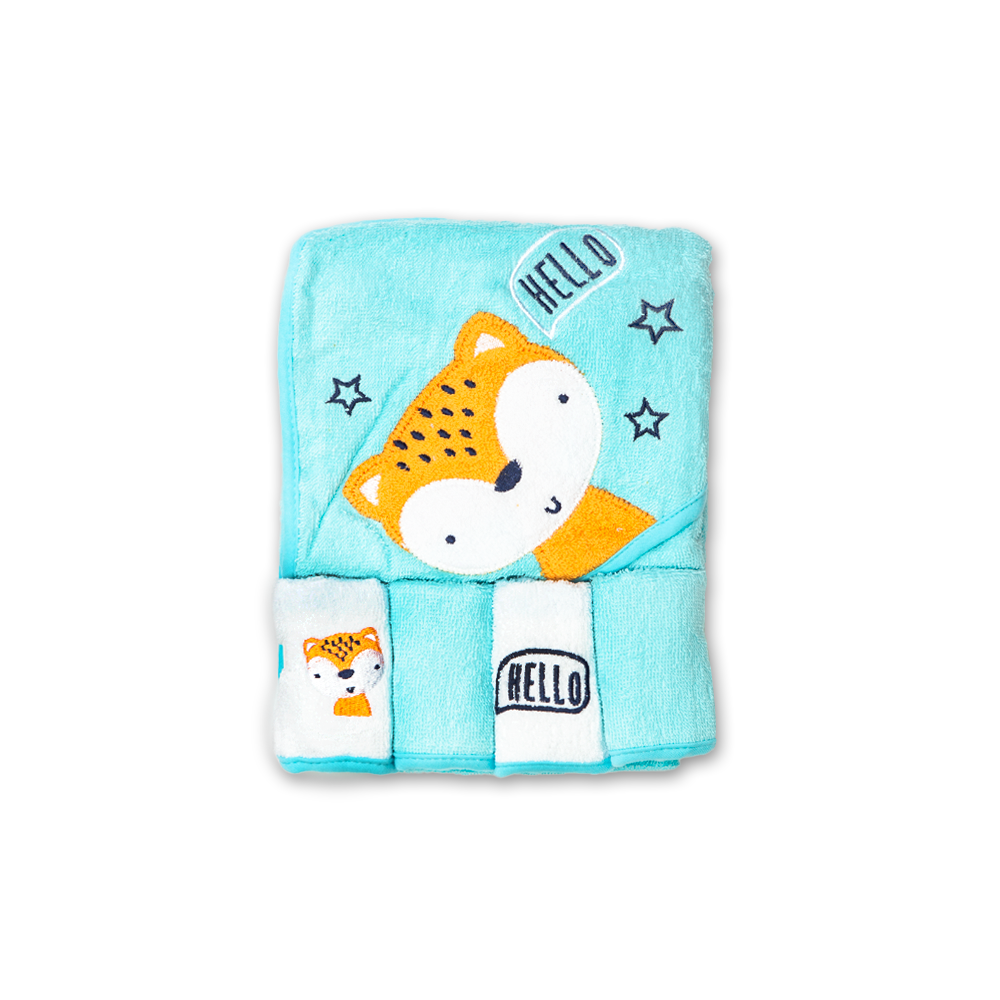 BATH TOWEL & 4 FACE TOWEL