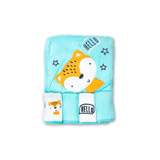 BATH TOWEL & 4 FACE TOWEL