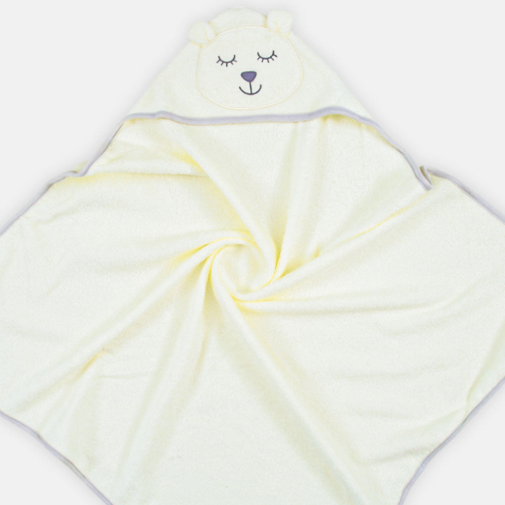 BATH TOWEL PK-2 YELLOW / WHITE