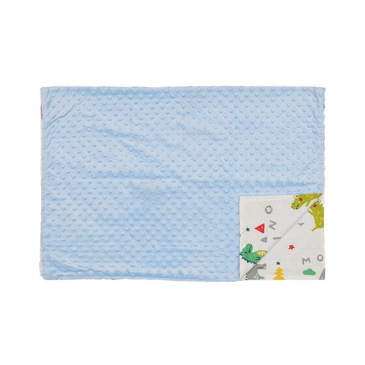 BLANKET-BLUE/PRINTED