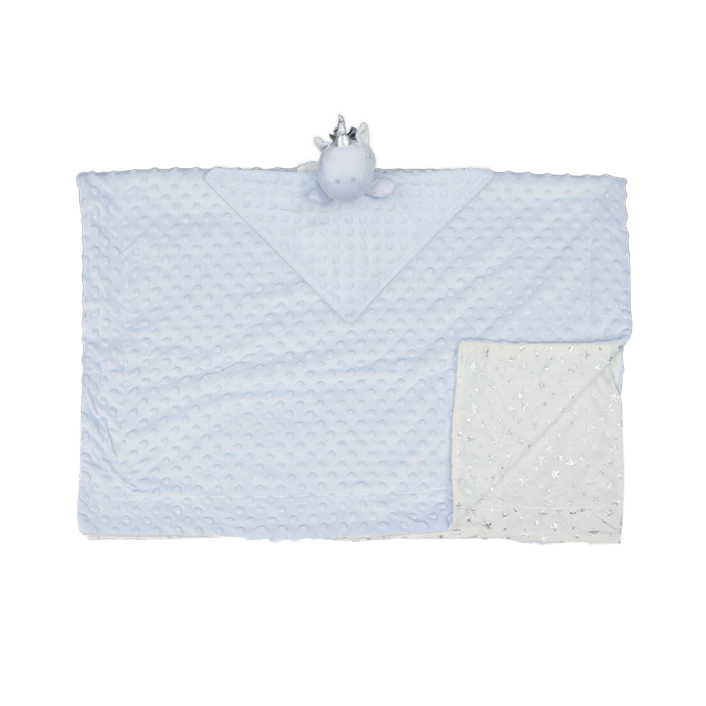 BLANKET-BLUE PIMPLE