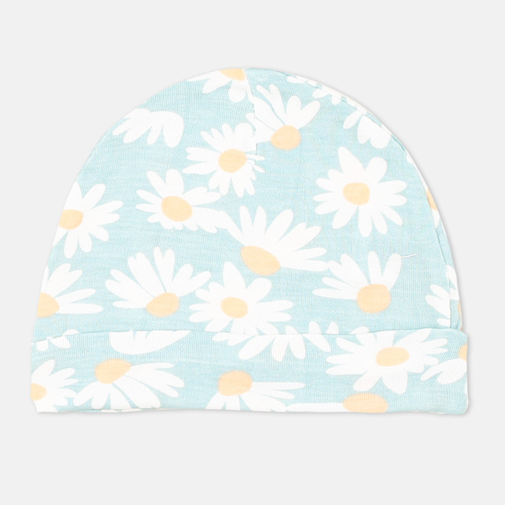 BABY CAPS PK-3 WILD FLOWER