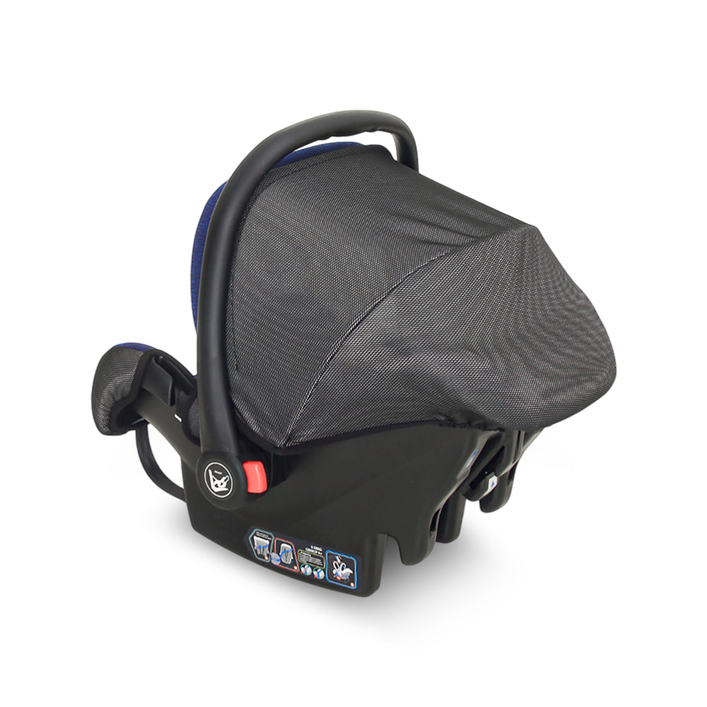 CARRY COT & CAR SEAT-BLUE