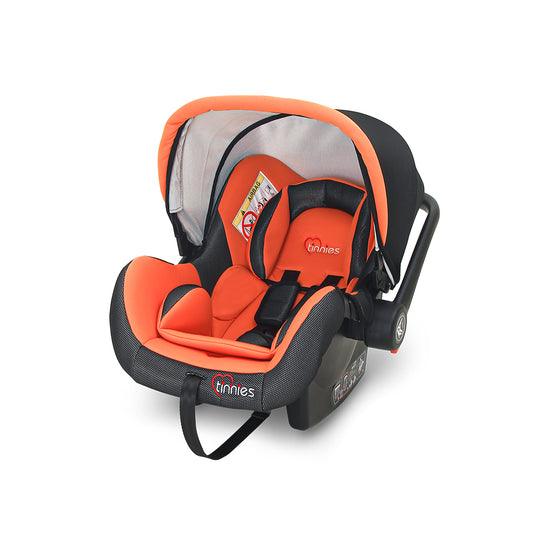 CARRY COT & CAR SEAT-ORANGE