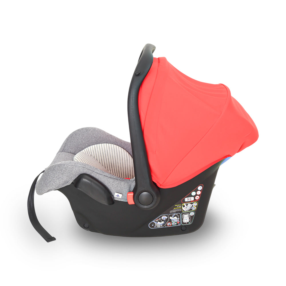 CARRY COT & CAR SEAT-RED