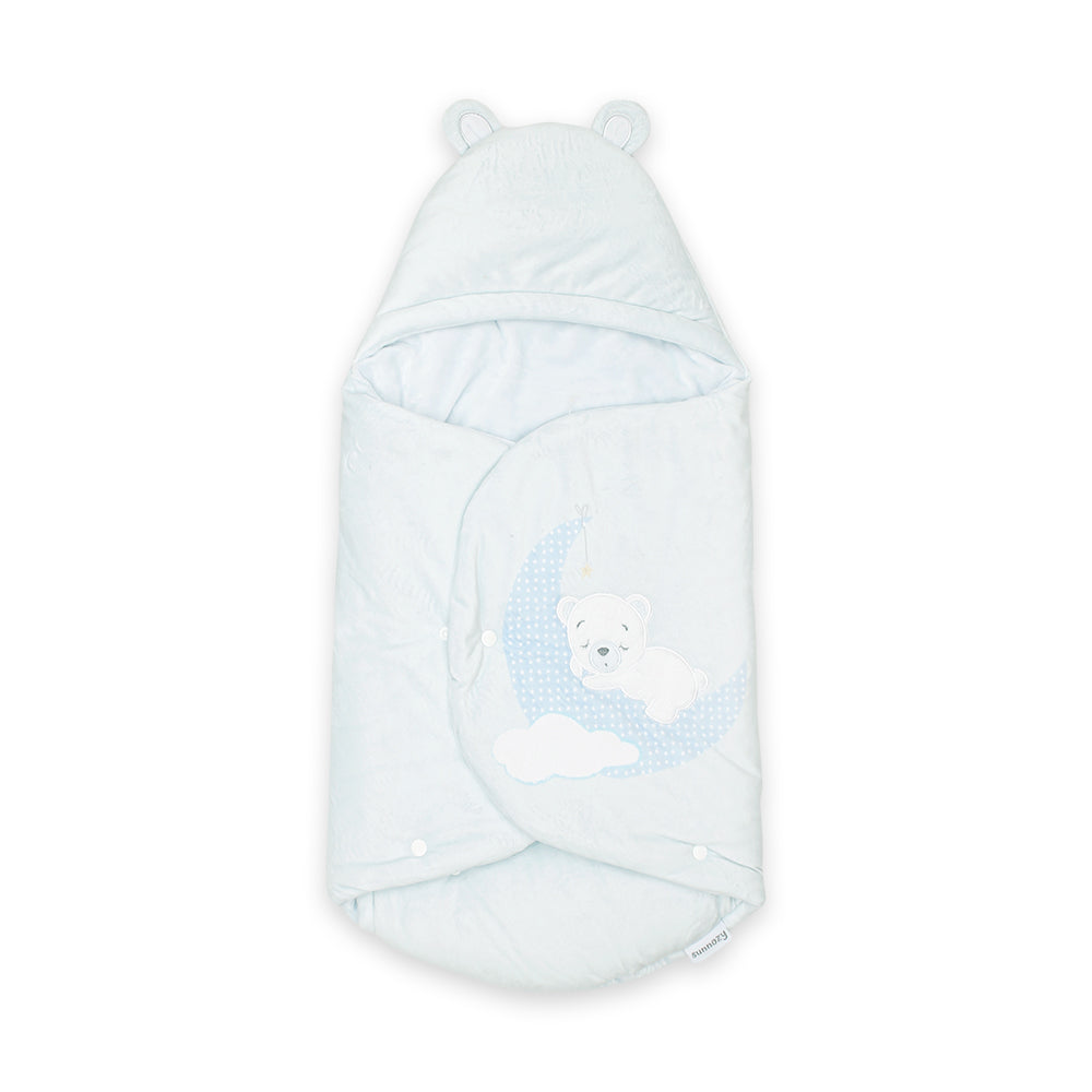 CARRY NEST BLUE PLUSH TEDDY