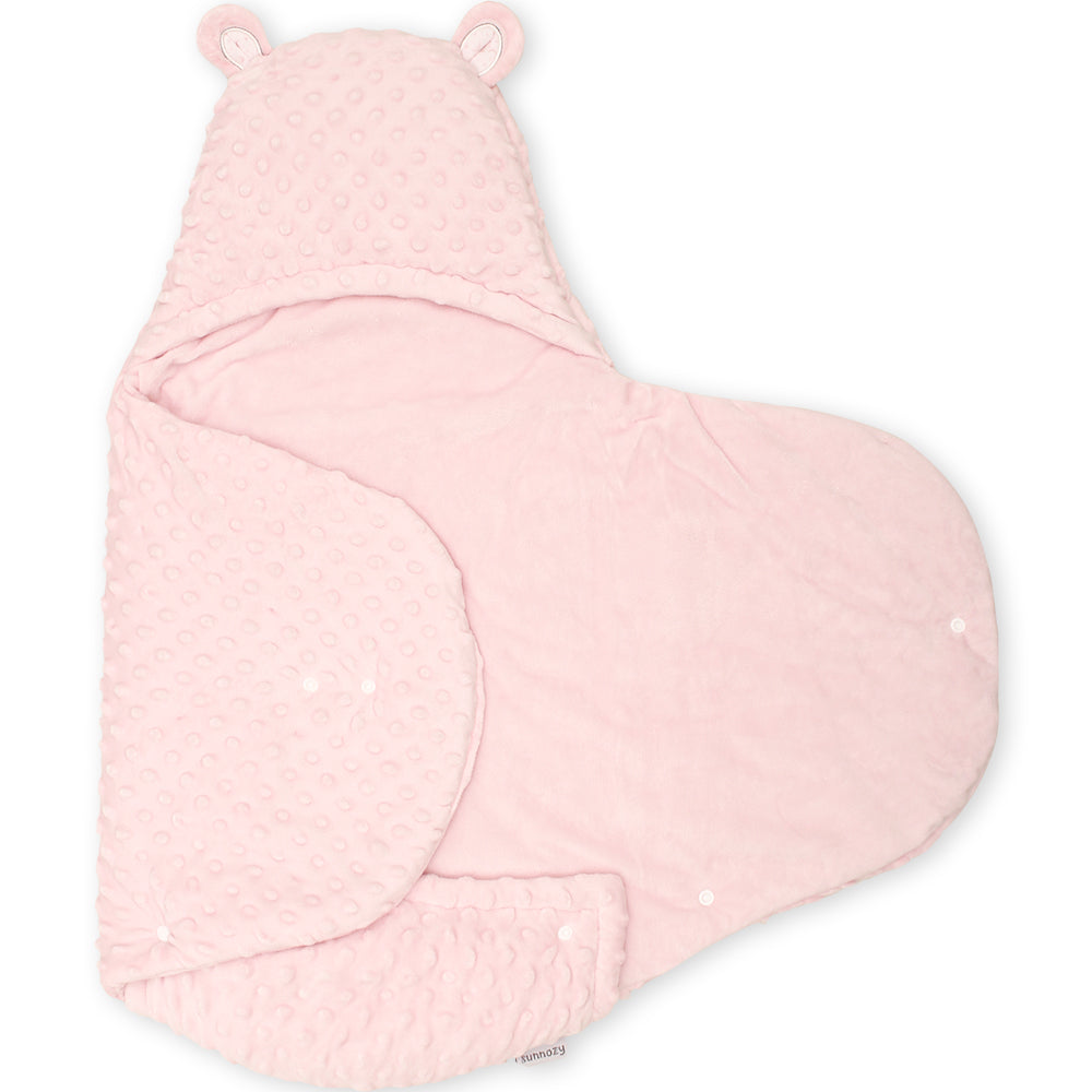CARRY NEST PINK MINKY TEDDY