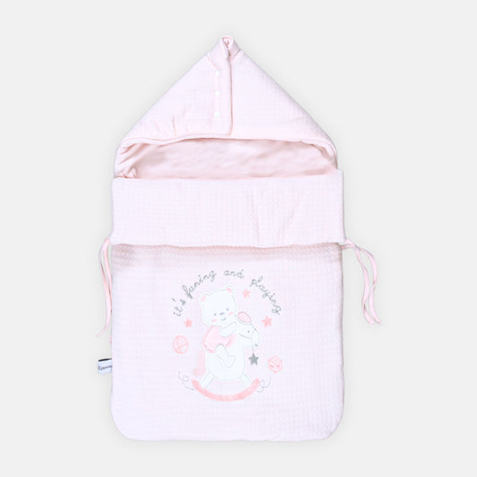 CARRY NEST PINK BEAR