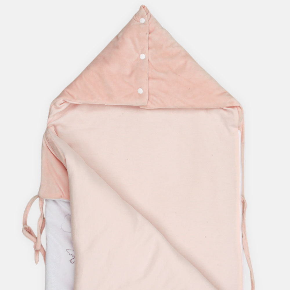 CARRY NEST VELVET PEACH FLORAL