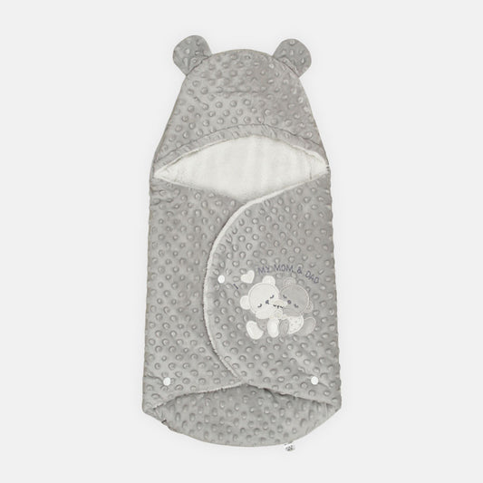 CARRY NEST LIGHT GREY TEDDY