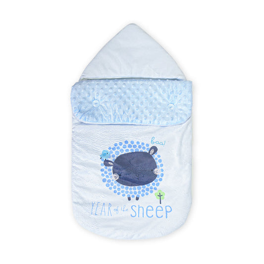 CARRY NEST BLUE SHEEP BOY