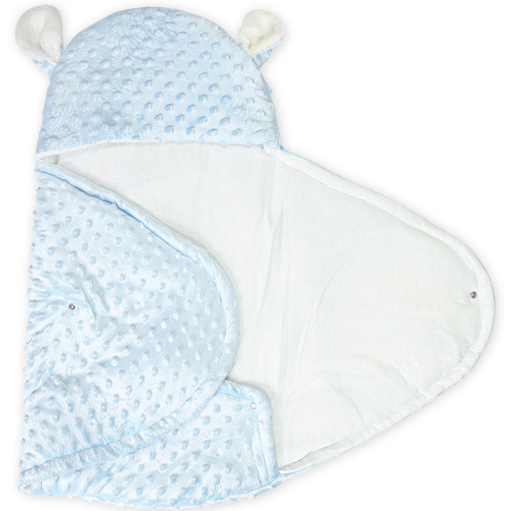 CARRY NEST BLUE MINKY SHEEP BOY