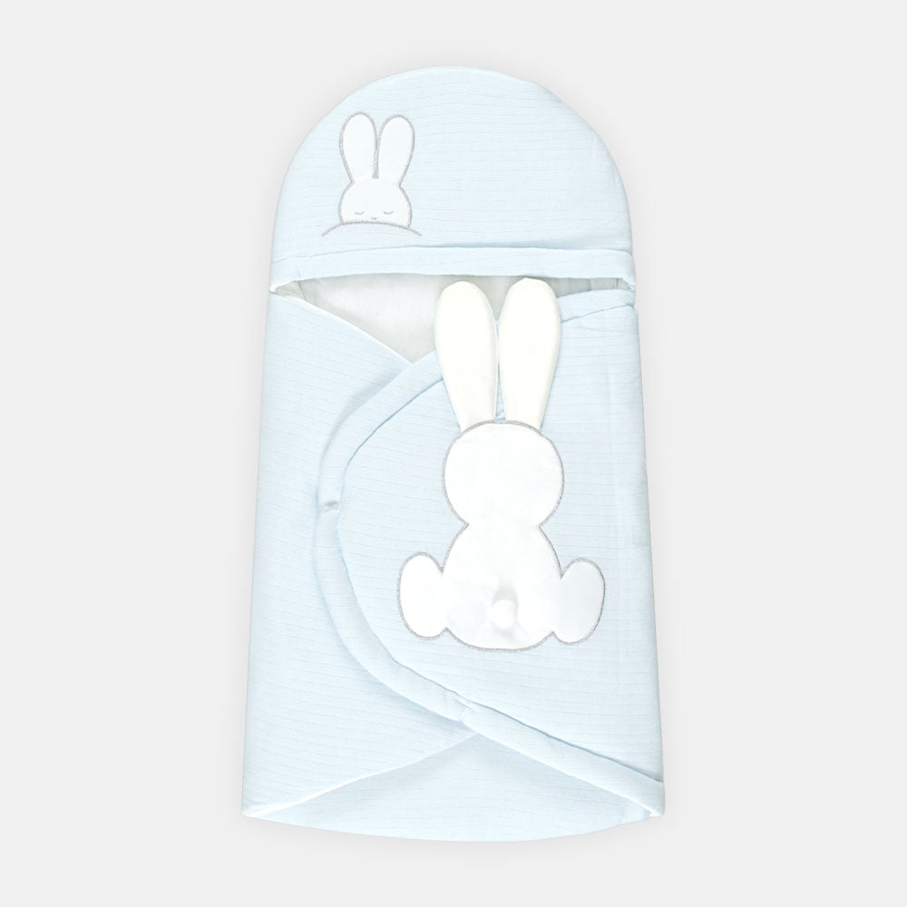 CARRY NEST LIGHT BLUE BUNNY
