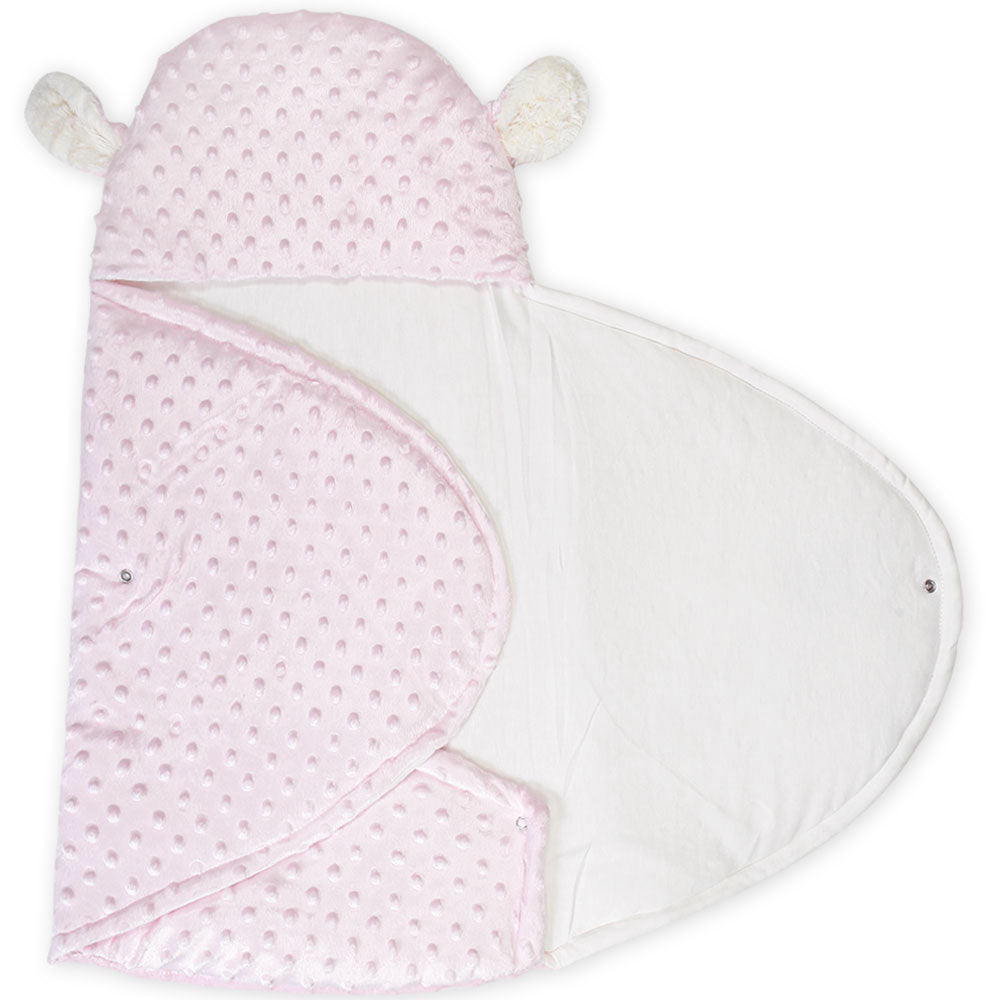 CARRY NEST PINK MINKY SHEEP GIRL