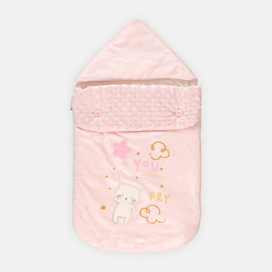 CARRY NEST PINK VELVET