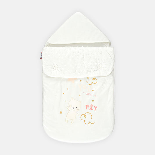 CARRY NEST WHITE VELVET