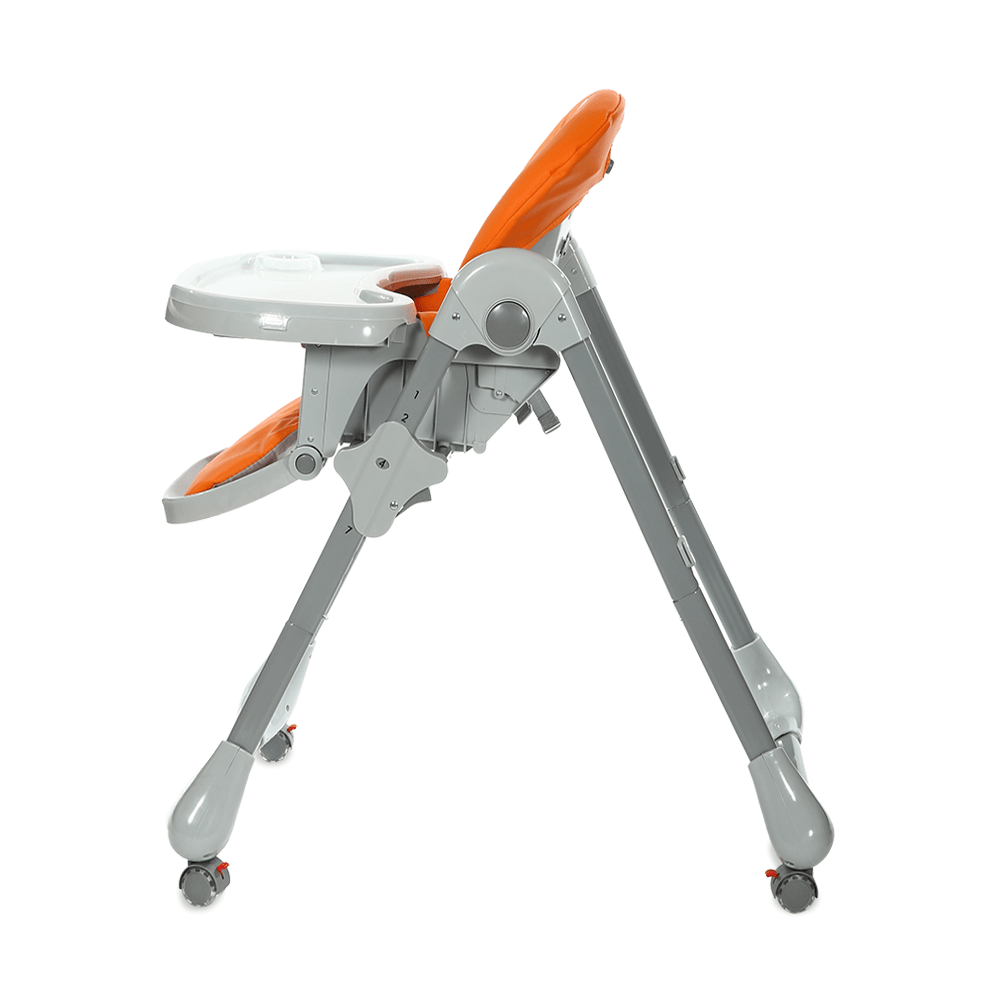BABY ADJUSTABLE HIGH CHAIR - ORANGE