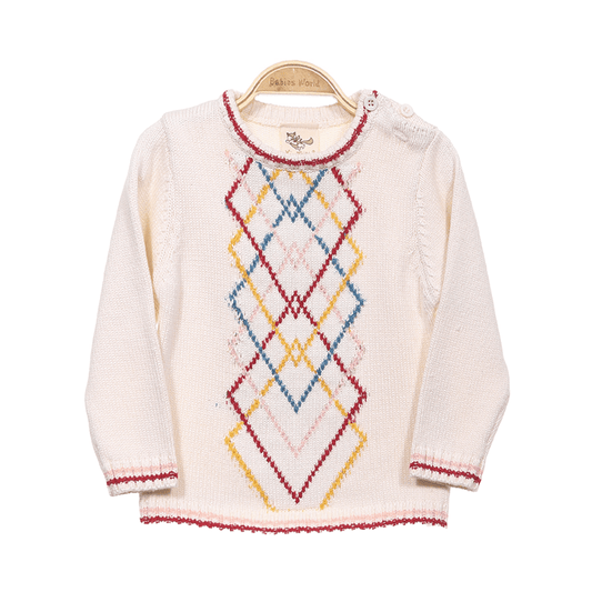 GIRL SWEATER-CREAM