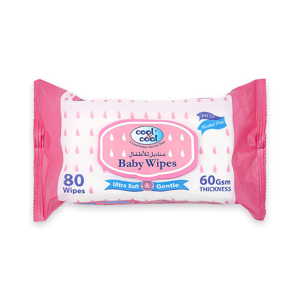 BABY WIPES 80 SHEETS