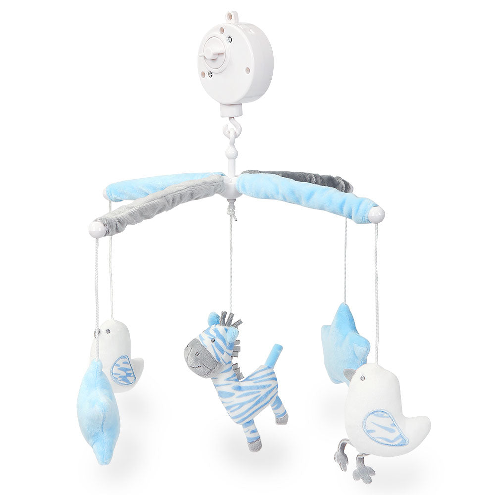 COT MOBILE BLUE ZEBRA