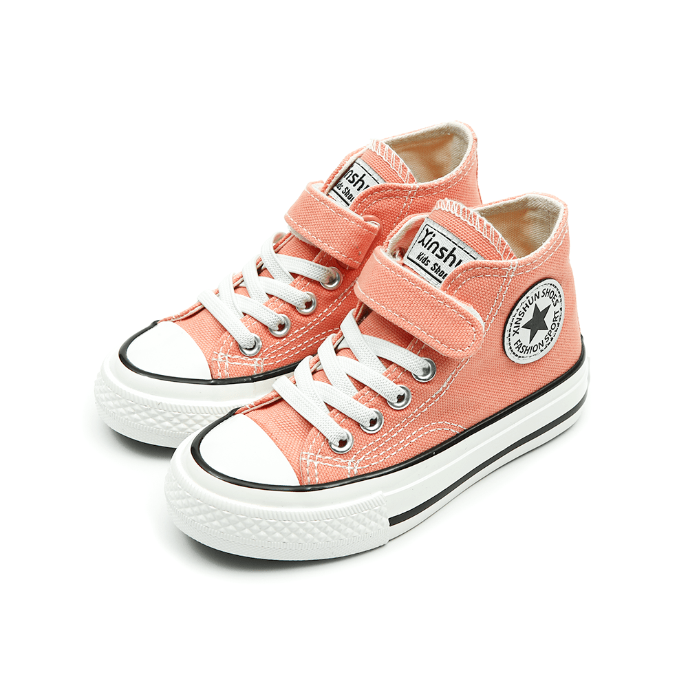 GIRL CANVAS PEACH