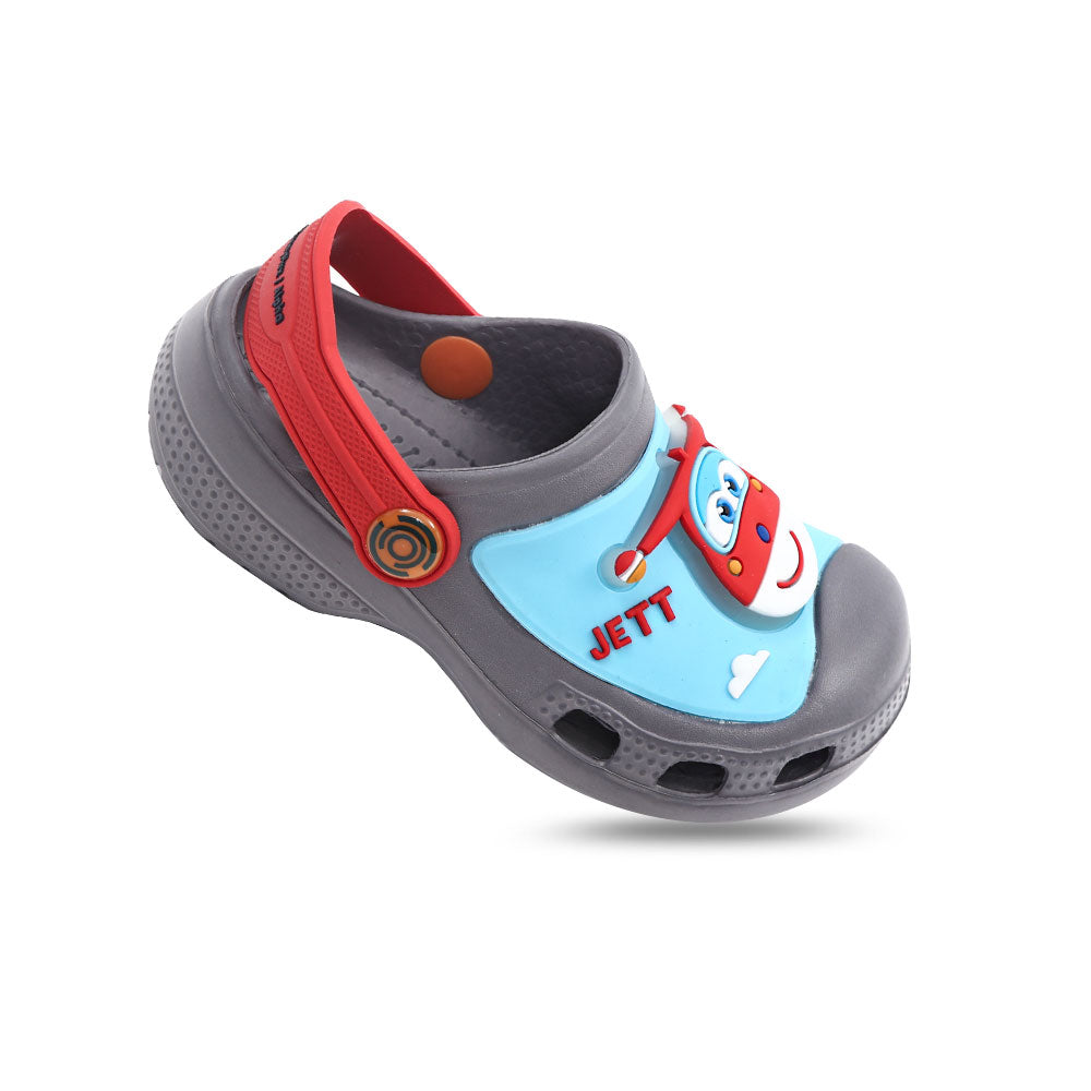 BOY CROCS GREY JETT LIGHT-UP