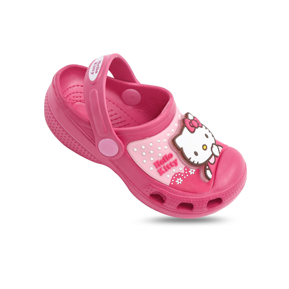 GIRL CROCS FUSHCIA HELLO KITTY LIGHT-UP