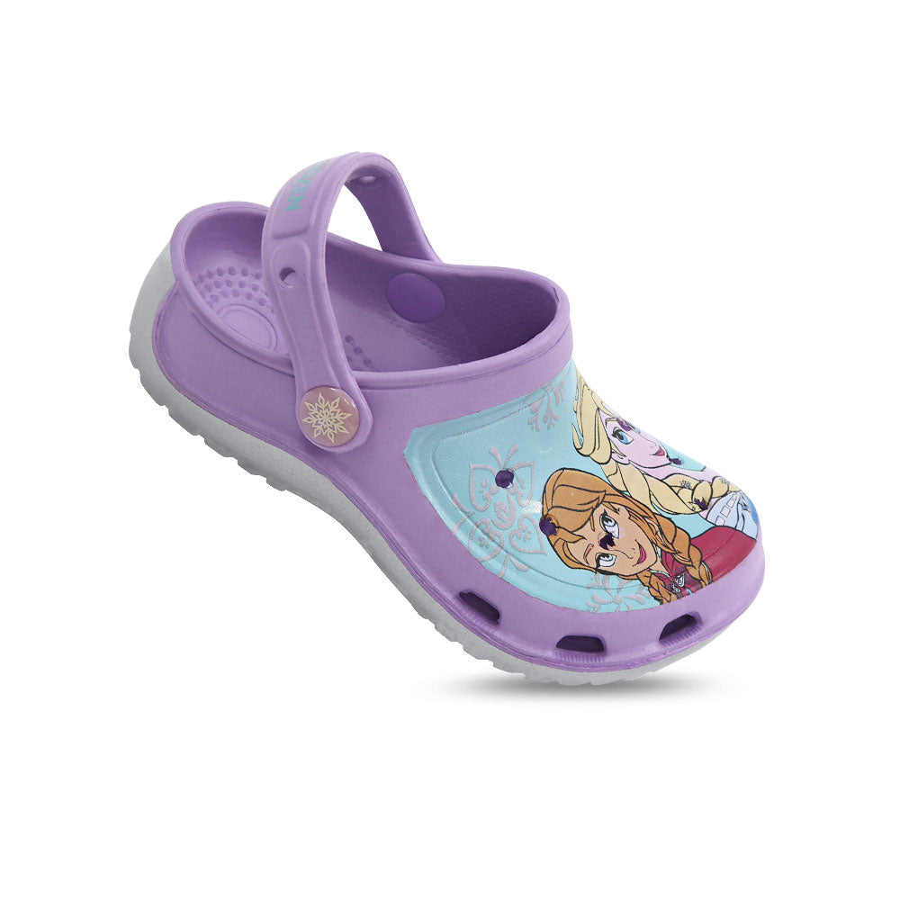 GIRL CROCS PURPLE FROZEN SISTERS