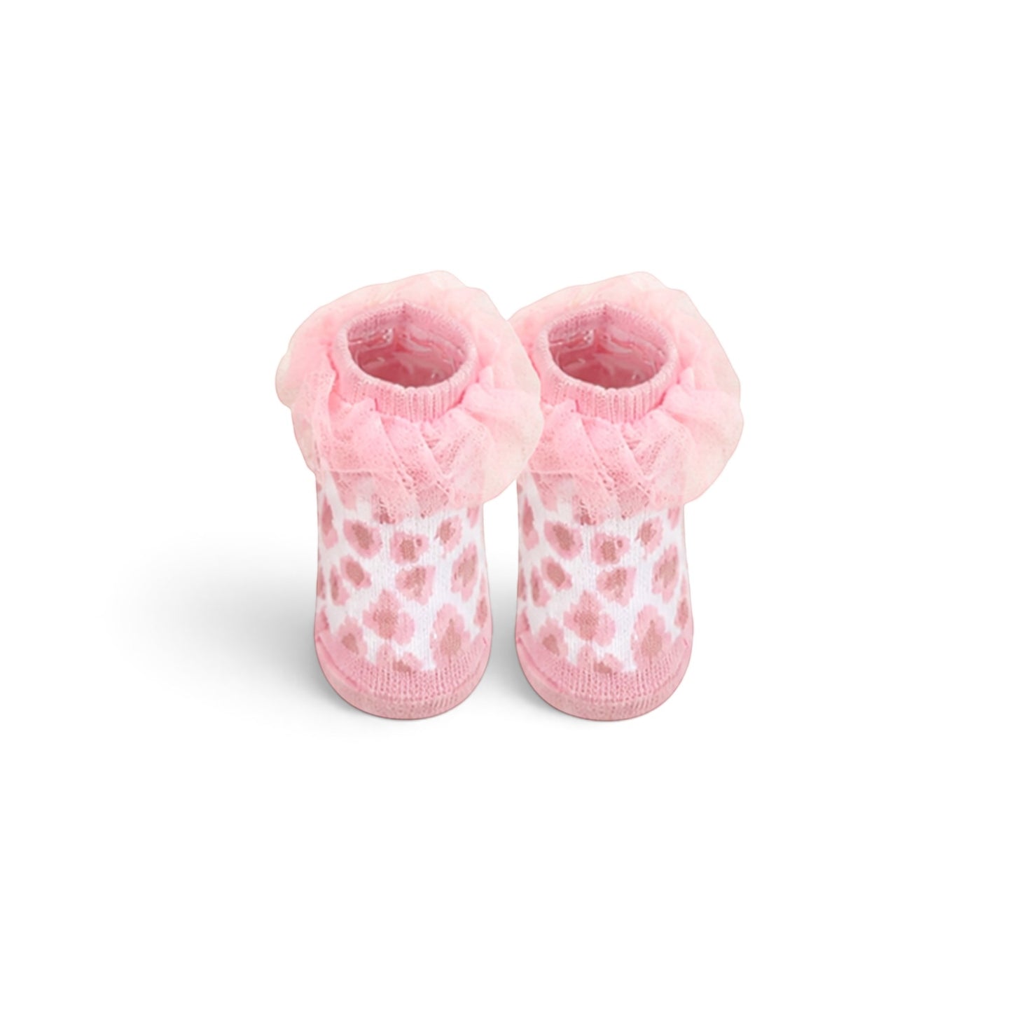 INFANT RUFFLED BIBS PK-3 & 2 BOOTIES