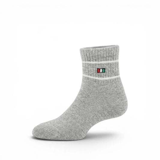 GREY ANKLE BOY SOCKS