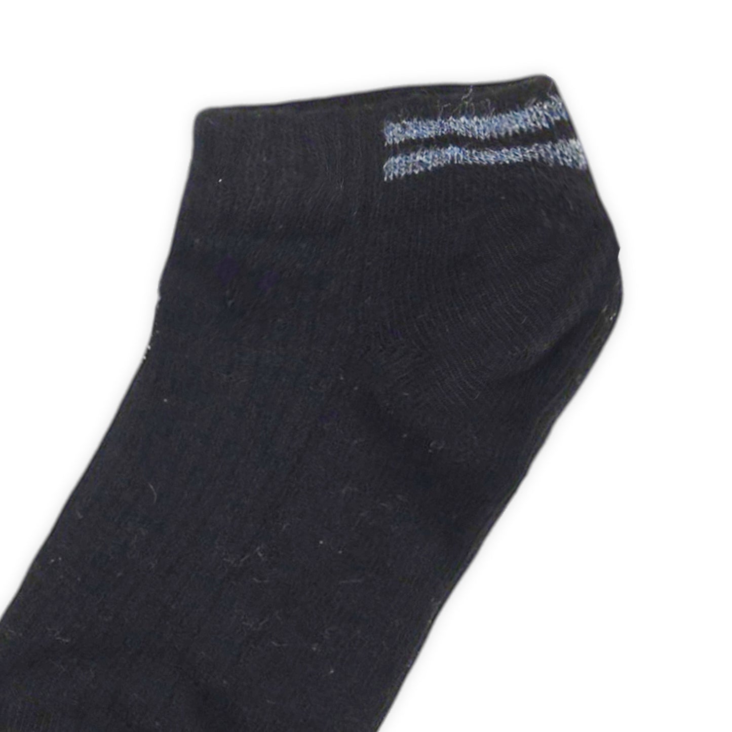 BLACK ANKLE BOY SOCKS