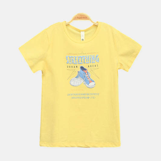 Sunny Yellow Kid Tee
