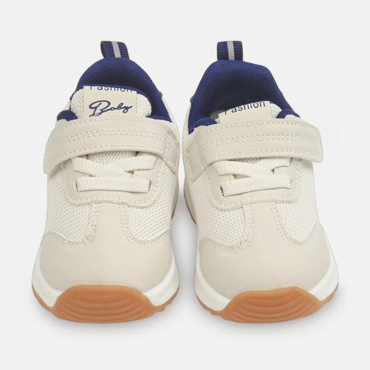 BOY'S COMFY SNEAKERS – WHITE
