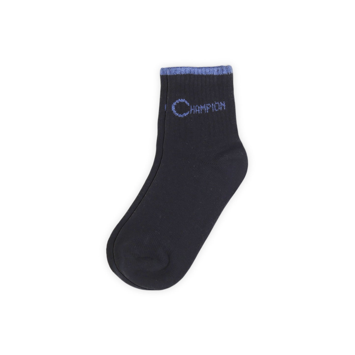 CHAMPIONS BLACK ANKLE BOY SOCKS